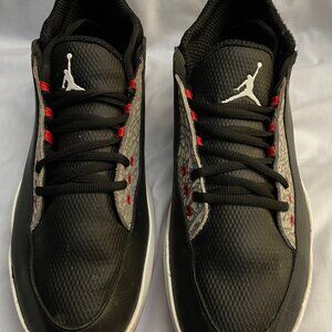 Nike Air Jordan ADG 2 Golf Shoes Mens 10 Black Elephant Spikeless CT7812-001